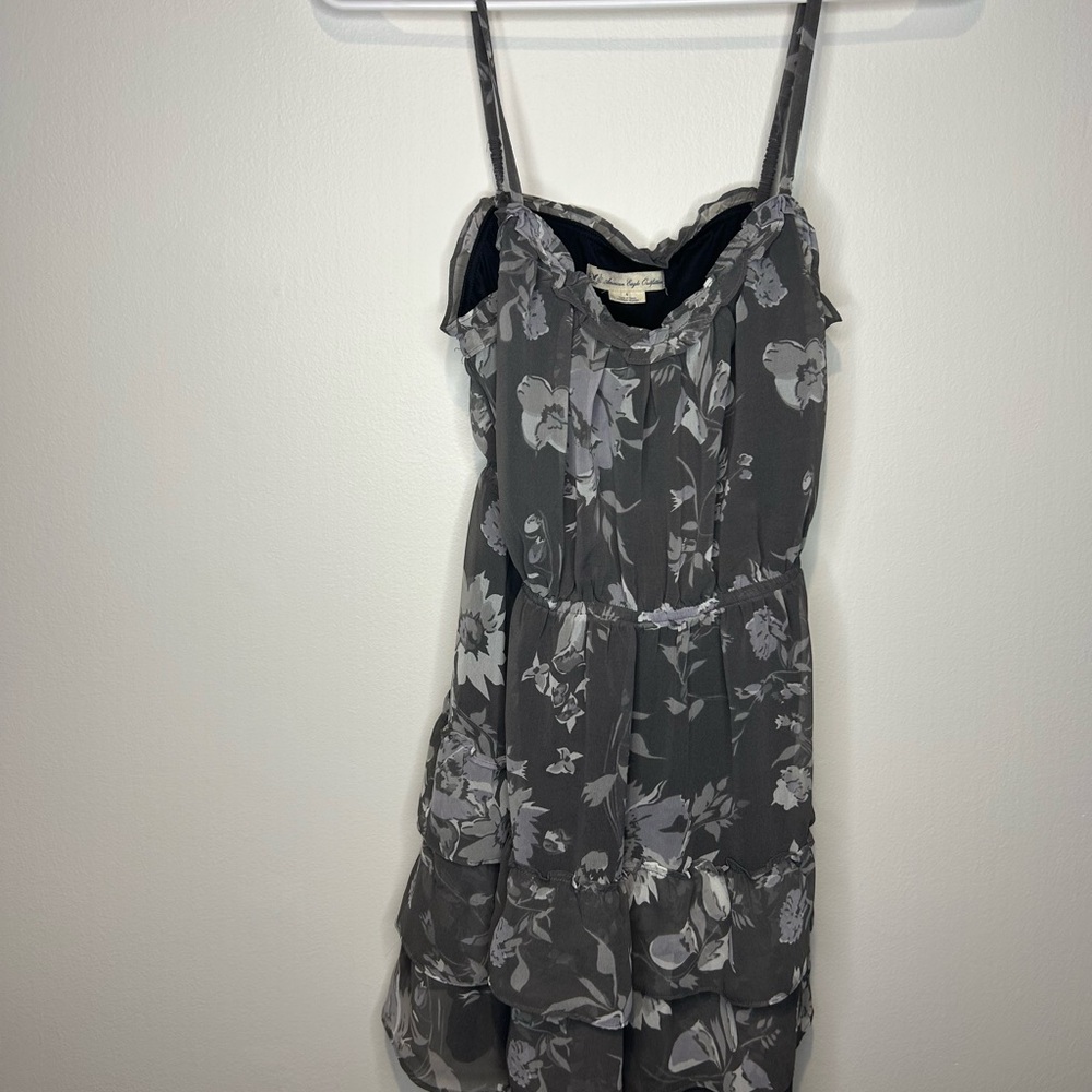 American Eagle Outfitters Floral Mini Dress Spaghetti Straps Flowy Size 4